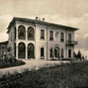 Macherio, Villa Visconti di Modrone, veduta della facciata settentrionale in una fotografia di fine Ottocento (Fototeca ISAL)