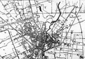 Monza, Villa e Parco Reale, mappa del 1920